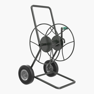 Garden Water Hose Reel Cart 3D