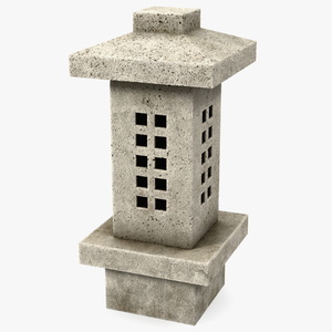 3D model Stone Garden Lantern