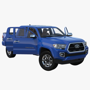 3D model Toyota Tacoma 2016 Rigged