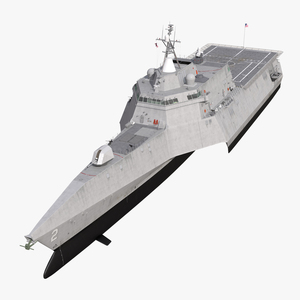 USS Independence LCS 2 Rigged 3D model