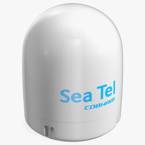 Sea Tel Cobham Satellite Antenna Dome 3D