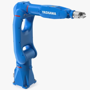 Yaskawa Motoman GP7 Robot Rigged 3D