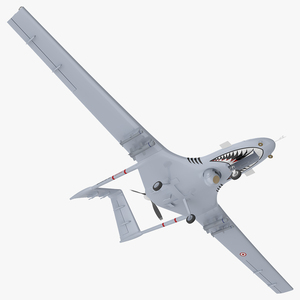 Bayraktar TB2 Unmanned Combat Aerial Vehicle 3D model