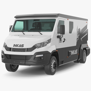 3D model Iveco Daily 6 INKAS Armored Vehicle