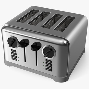 3D model Toaster 4 Slice