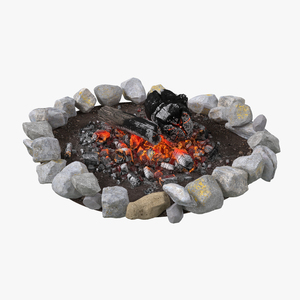 Campfire Pit 3D