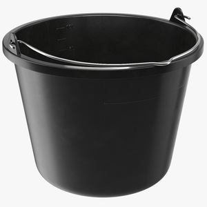 3D Construction Bucket 10L model