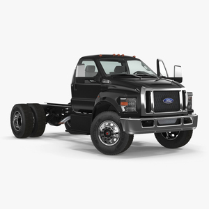 3D 2019 F650 Supertruck Pickup Rigged for Cinema 4D model