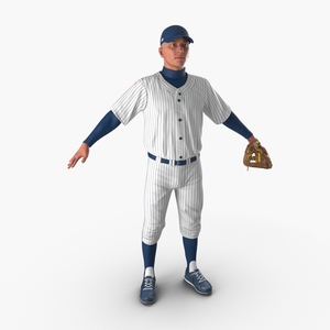 3D model Baseball Player Generic 6