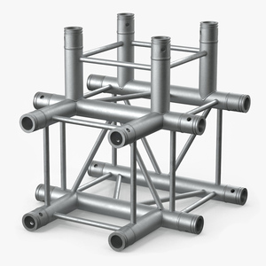 3D Construction Square Truss Modular model