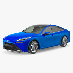 Toyota Mirai Hydrogen Fuel Cell Vehicle Fully Detailed 3D model