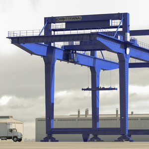 3D Gantry Crane Industrial model