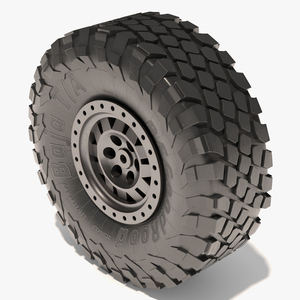 3D Heavy Off Road Vehicle Tire with Rim