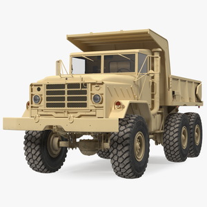 3D model M939 Military Dump Truck Light