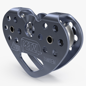 Petzl Tandem Pulley 3D model