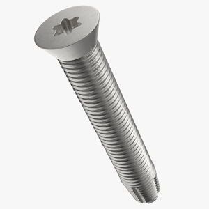 3D Thread Cutting Machine Screw model