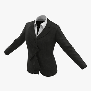 Women Suit Jacket 2 3D model