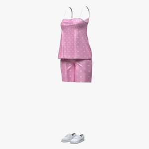 Women Nightwear Outfit 3D