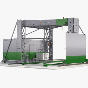 Gantry Inspection System 3D model