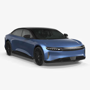 3D model Lucid Air Electric Luxury Sedan Sapphire