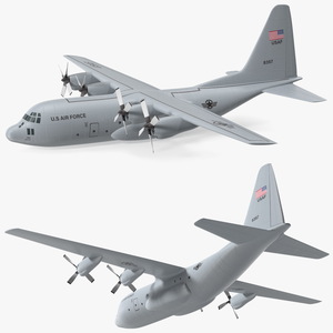 3D model Hercules C130 Scale Model