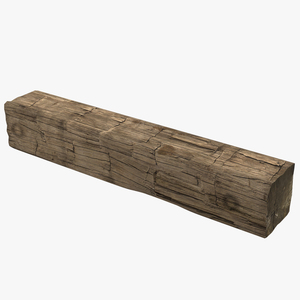 Old Wood Log 3D