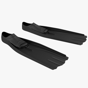 Swim Fins 3D model