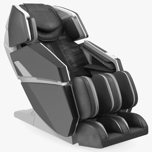 3D model Black Massager Chair