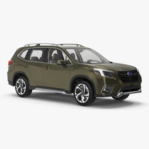 3D Subaru Forester 2022 Green