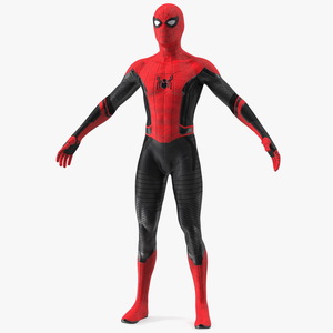 3D Spider Man Neutral Pose model