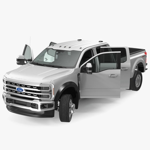 3D Ford Super Duty F-550 Lariat 2023 Truck Rigged