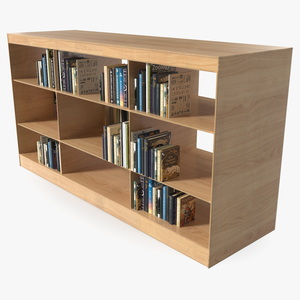 3D model Small Bookshelf