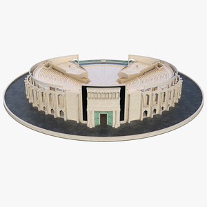 Katara Amphitheater 3D model