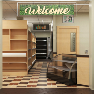 Grocery Store Interior Design 3D model