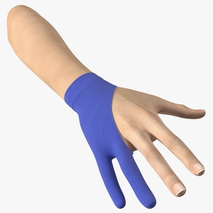 Digital Painters Glove Blue 3D