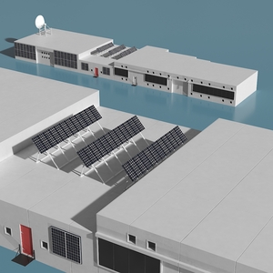 Polar Research Base 3D model