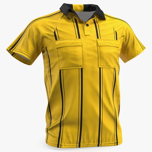 3D Referee Shirt model