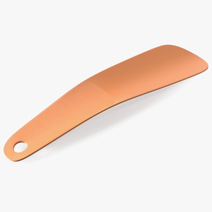 Plastic Travel Shoe Horn 3D model