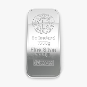 3D Silver Bar 1000g