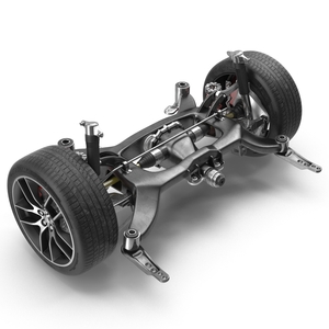 3D model Sedan Back Axle