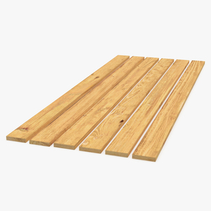 Wooden Planks Set 3D