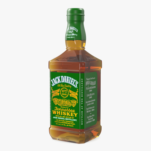 Jack Daniels Green Label Whiskey 3D