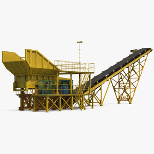 3D Stone Crusher Machine