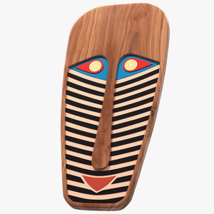 3D model Modern Decorative African Mask