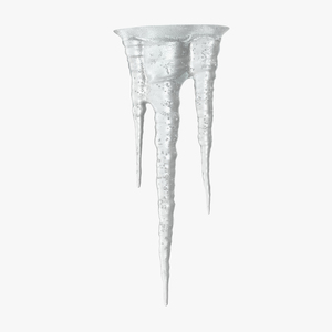 Icicles Sparkling White Ice 3D