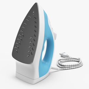 3D model Steam Iron Blue