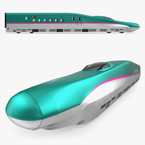 3D High Speed Train Shinkansen E5 Locomotive