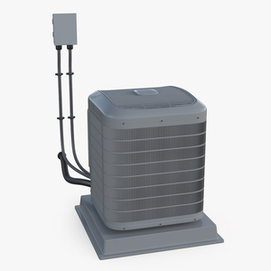 3D Central Air Conditioner Two-stage model
