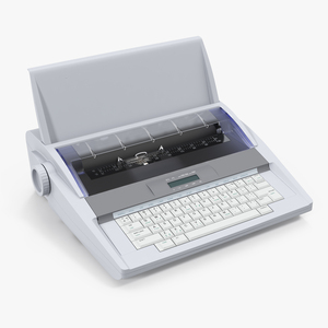 Electronic Typewriter Generic 3D model