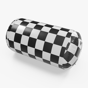 3D Floating Inflatable Marker Buoy for Water Sport Chess Pattern